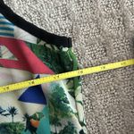 Nicole Miller Tank Top Womens Medium M Green Blouse Nature sleeveless Breathable Photo 8