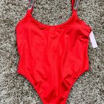 Victoria's Secret Shine Strap Vardia One-Piece Swimsuit Red Size M Photo 1