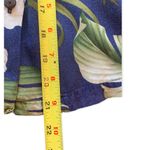 Royal Creations | Floral Button Down Aloha Shirt sz S Blue Photo 6