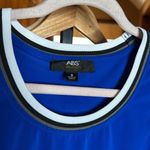 ABS Allen Schwartz  Women's Sleeveless T-Shirt Dress Royal Blue Size Small Photo 2