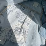 We The Free  Size 28 Sidecar Mini Skirt Blue Light Wash Denim Free People Photo 9