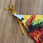 Ed Hardy Vintage Y2K Rare Yellow Koi Fish String Triangle Edgy Bikini Set NEW Photo 10