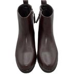 COMFORT VIEW FIONA BROWN FAUX LEATHER SIDE ZIP BOOTS SIZE 9M Photo 2