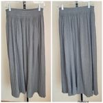 James Perse Grey Maxi Skirt Pocket Photo 1