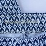 Tommy Bahama  Boracay Beach High Rise Ankle Womens Pants Sz 4 Blue White Model Photo 6