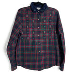 Bobbie‎ Brooks Vintage 90's Women's Plaid Long Sleeve Christmas Sweater Medium Size 8 Photo 0