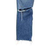 RE/DONE X Levi’s Women’s High Rise Ankle Crop Jeans Distressed Photo 2