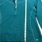 Columbia  Green Cowl Neck Sweater with Relaxed Fit Photo 3