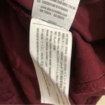 Hollister Red Fit and Flare Floral Lace Sheer High Neck Tie Mini Dress Photo 5