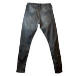 H&M Gray Wash Distressed Skinny Denim Jeans Grunge Casual Pants Size 27W 30" # Photo 3