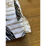 Alfred Dunner  Women Size Medium Floral Tropical Shirt Sequins Office Business Photo 4