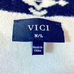 VICI  Winter Ember Abstract Waist Tie Cardigan Size M/L Photo 13