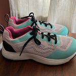 Keen  Utility Sparta II Alloy Toe Work Shoes Sneakers Teal Blue Pink Women’s 7‎ Photo 0