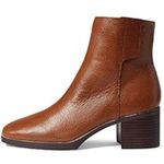 NYDJ Womens Arianna Leather Chelsea Square Toe Booties Shoes Size 9.5 Photo 0