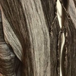 Vintage 70s space dyed bell sleeve hooded sweater Brown Size M Photo 3