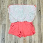 Crown & Ivy floral skort green coral sz Small Petite Photo 2