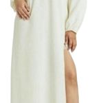 Hill House Simone Dress Coconut Milk Crepe XL New Photo 0