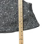 Wildfox Armidale Silver Sequin Crop Tank Top Sz M Glam Taylor Swift Eras Tour Photo 6