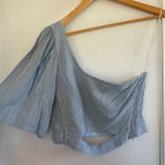 ZARA  One-Shoulder Crop Top Photo 0