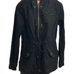 Forever 21 Women’s Hooded Jacket Black Size Medium Photo 0