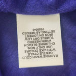 Liz Claiborne  Purple T-Shirt with Crochet Lace Detail NWT Size 2X Plus Size Tee Photo 7