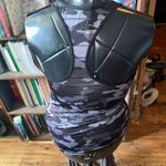 Zyia  gray black camo Havana striped S sleeveless tank Photo 4