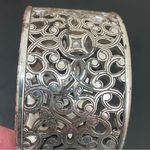 Brighton Serendipity Ornate Scroll Wide Chunky Bangle Bracelet 85.2g Photo 13