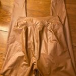 Aerie  Offline Women’s Faux Leather lined Tan Leggings SzM Photo 1