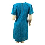 Teal Blue, Lace, Short Photo 3