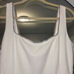 Lulus Timeless poise white rhinestone square neck backless maxi dress M NWT!!!! Photo 14