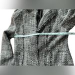 Guess  Women's Tweed Overcoat‎ Black Fringe Detail Size XL Casual Fall Photo 11