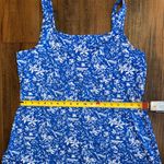 Columbia PFG Freezer Blue and White Floral Dress Photo 9