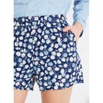 Madewell Drapey Pull-On Shorts in French Floral Sz Medium Summer Flowers Casual Photo 1