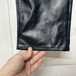 Gap  Women’s Size 30 Vintage Slim High Rise Black Faux Leather Pants Photo 3