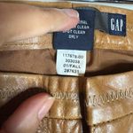 Gap NWT Deadstock Y2K  Low Rise Tan Leather Pants Photo 3