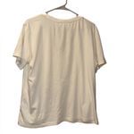 Treasure & Bond Nordstrom Women's 100% Cotton Cream T-shirt Relaxed loose fit Photo 2