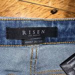 Risen distressed 26/3 straight leg boutique normcore jeans Blue Photo 1
