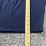 Nymphe  Tunic Womens Medium Navy Dolman Long Sleeve Boat‎ Neck Long Shirt Top Photo 7