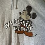 Disney  Mickey Mouse Hoodie Pullover Pockets Oversized Grey Size XXL Photo 1