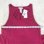 l*space L* Cypress Burgundy Red Wrap Front Mini Tank Dress Casual Beach Size Small Photo 11