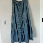 Urban Outfitters Patchy denim maxi skirt Photo 4
