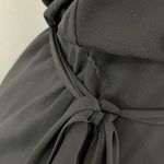 Nouvelle Amsale Black Halter Neck Erica Ruffle Maxi Dress Size MEDIUM Chiffon Photo 6