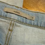 Hudson Jeans Hudson Jade Women’s 36 Blue Acid Wash High Rise Distressed Raw Hem Jeans Denim Photo 6