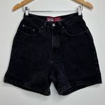 Old Navy Vintage High Rise Black Denim Jean Shorts Women’s Size 8 100% Cotton Photo 0