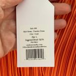 Emily‎ McCarthy FRANKIE DRESS IN CORAL NWT size large Orange Photo 3