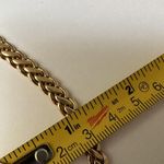 Swavorski Swarovski Swan Signed Black Enamel / Crystal Rhinestone / Gold Tone Necklace Photo 5