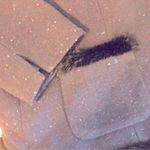 Talbots  Speckled wool faux fur trim Navy blazer size 12p Photo 10