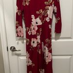 No Boundaries Burgundy jumpsuit  Photo 3