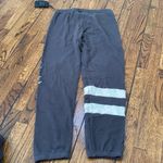 Lauren Moshi  Gray Graphic Joggers Photo 7