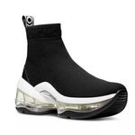 Michael Kors Black Olympia Extreme Stretch Sock Bootie Sneakers Size 9 US Women Photo 11